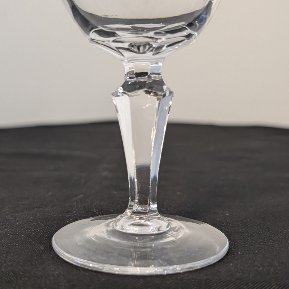 Vintage Unbranded Cordial Glasses Set Of 4 Clear Glass Liquors Cocktails‎ 4.25" - Picture 3 of 4
